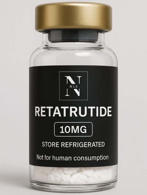 Retatrutide Supplement in Glass Vial (2)